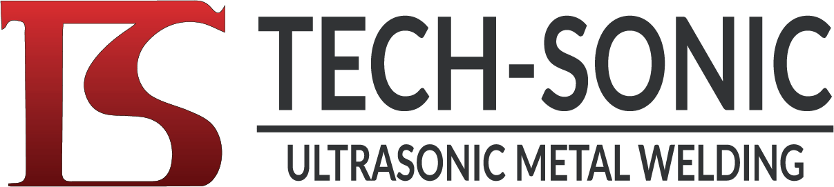 TECH-SONIC front page banner logo with text (Ultrasonic Metal Welding)